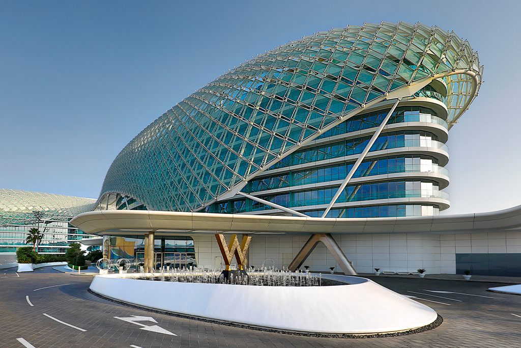 W Abu Dhabi Yas Island Website Banner